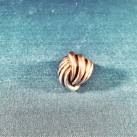 925 sterling bypass dome ring - Picture 4 of 6